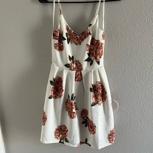 Floral mini sundress